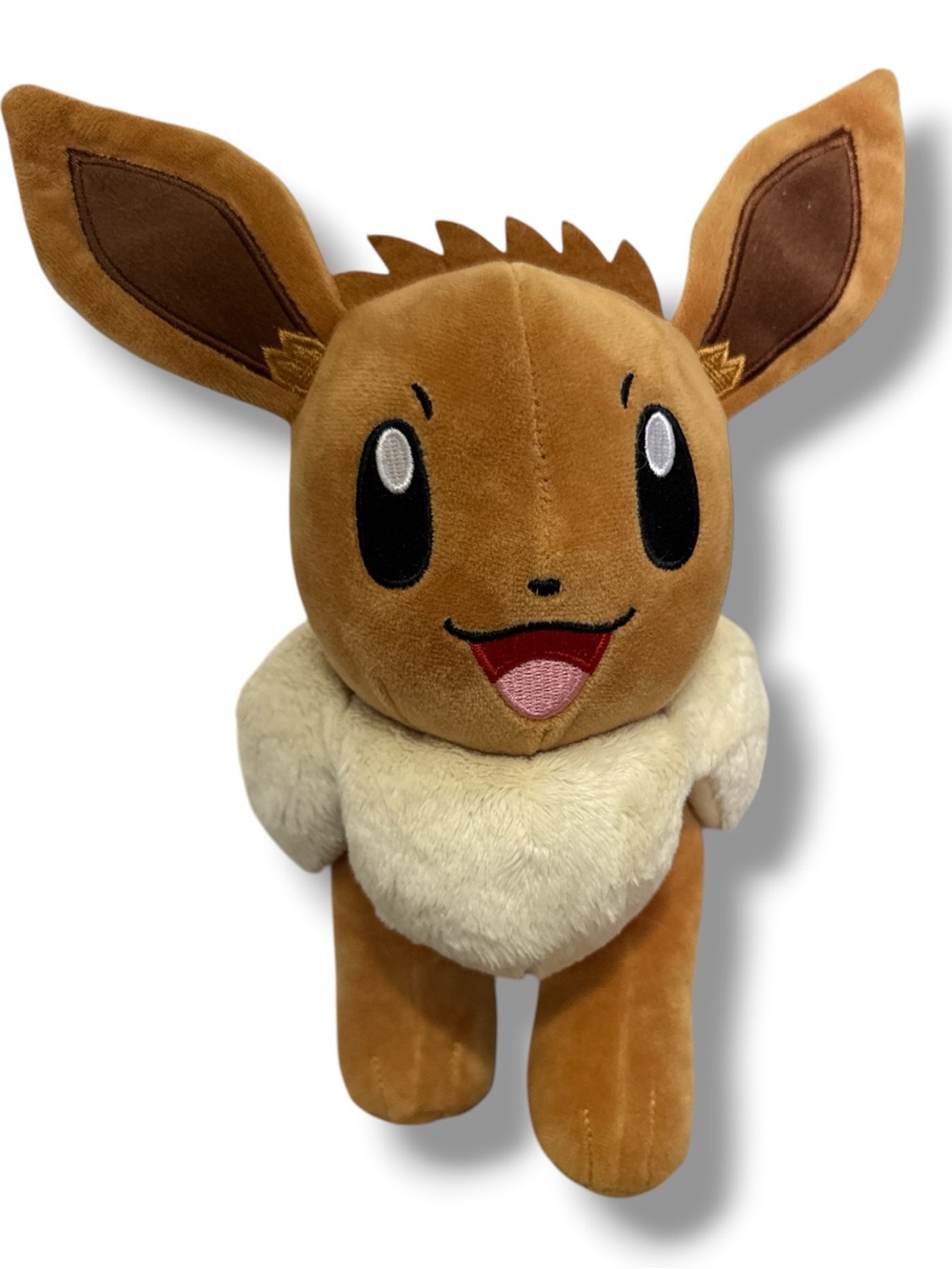 Pokémon Eevee 12” Plush Stuffed Animal Toy Officially Licensed Jazwares Cuddler